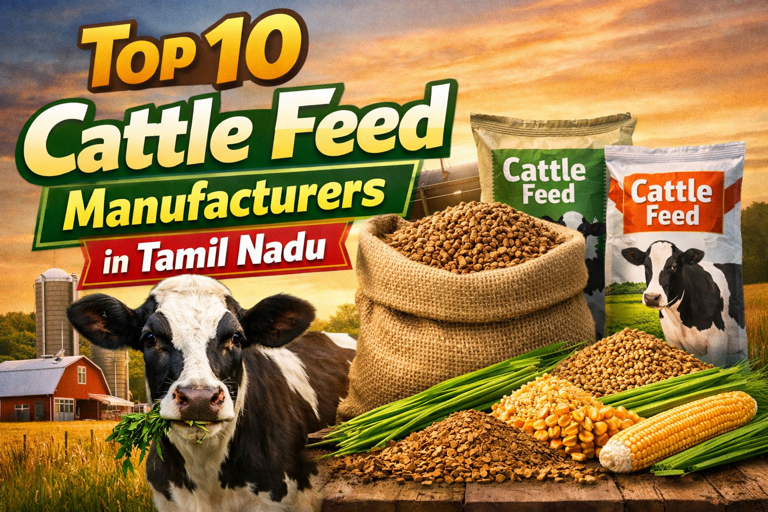 Top 10 Cattle Feed Manufacturers in Tamil Nadu