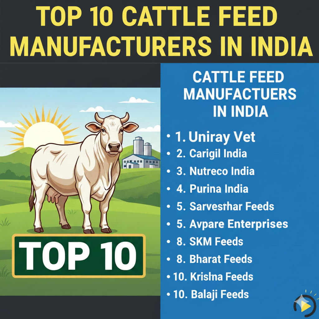 Top 10 Cattle Feed Manufacturers in India