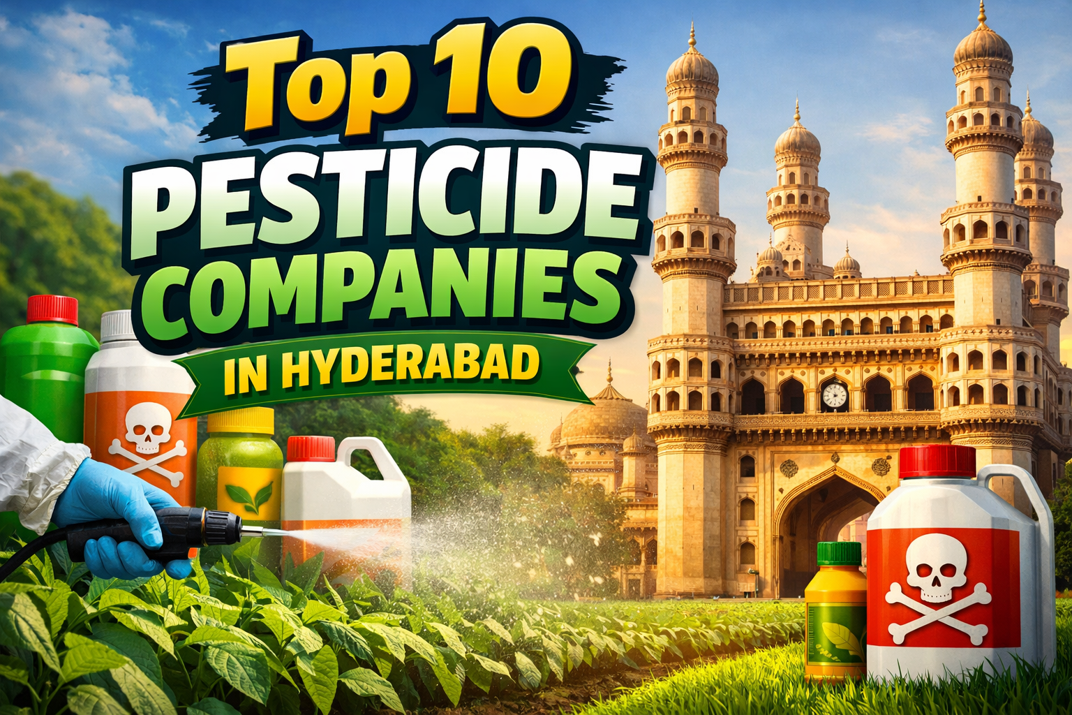 Top 10 Pesticide Companies in Hyderabad