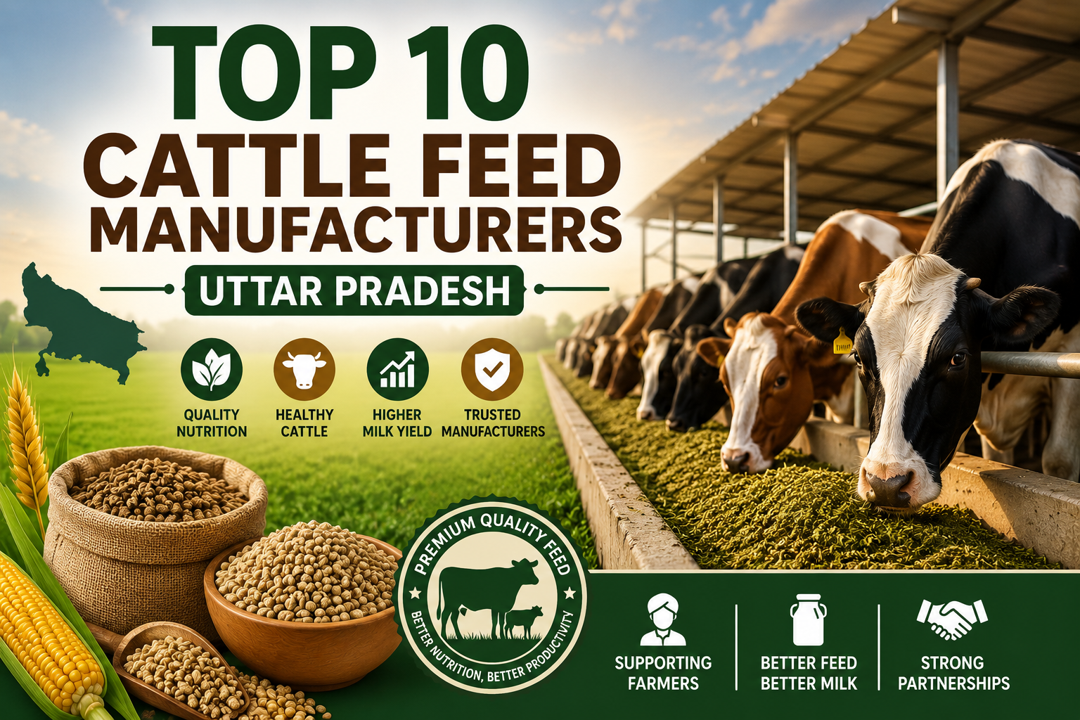 Top 10 Cattle Feed Manufacturers Uttar Pradesh - Uniray Lifesciences