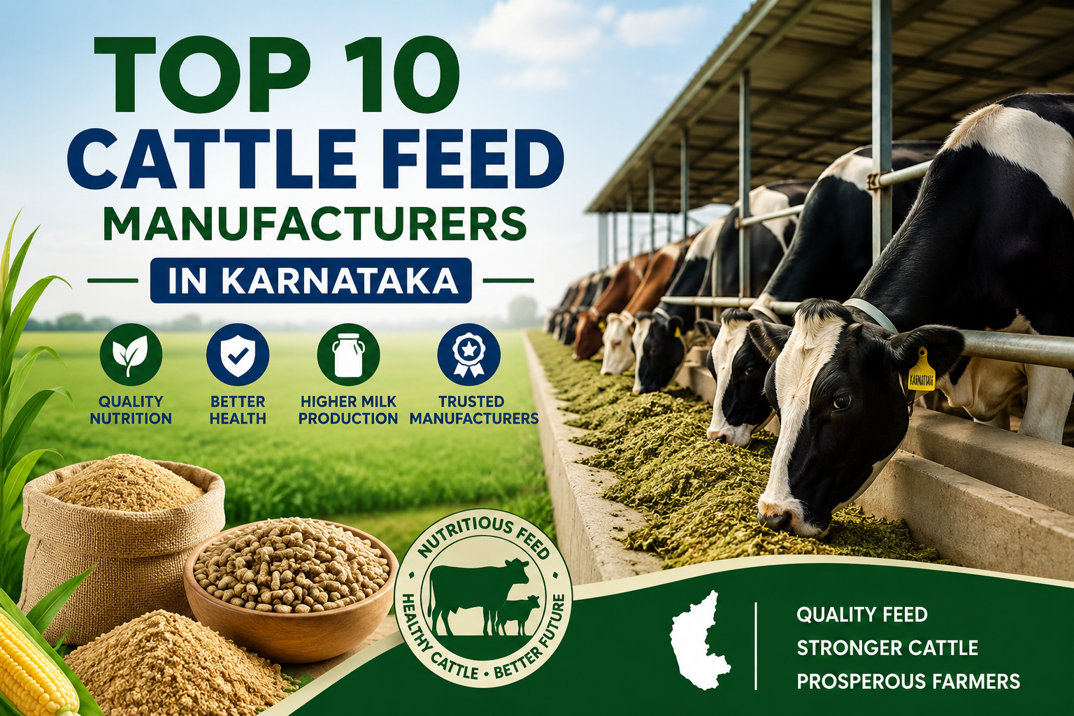 Top 10 Cattle Feed Manufacturers in Karnataka