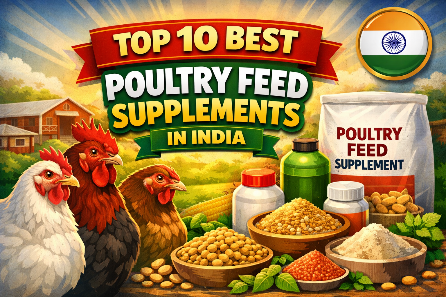 Top 10 Poultry Feed Supplements In India