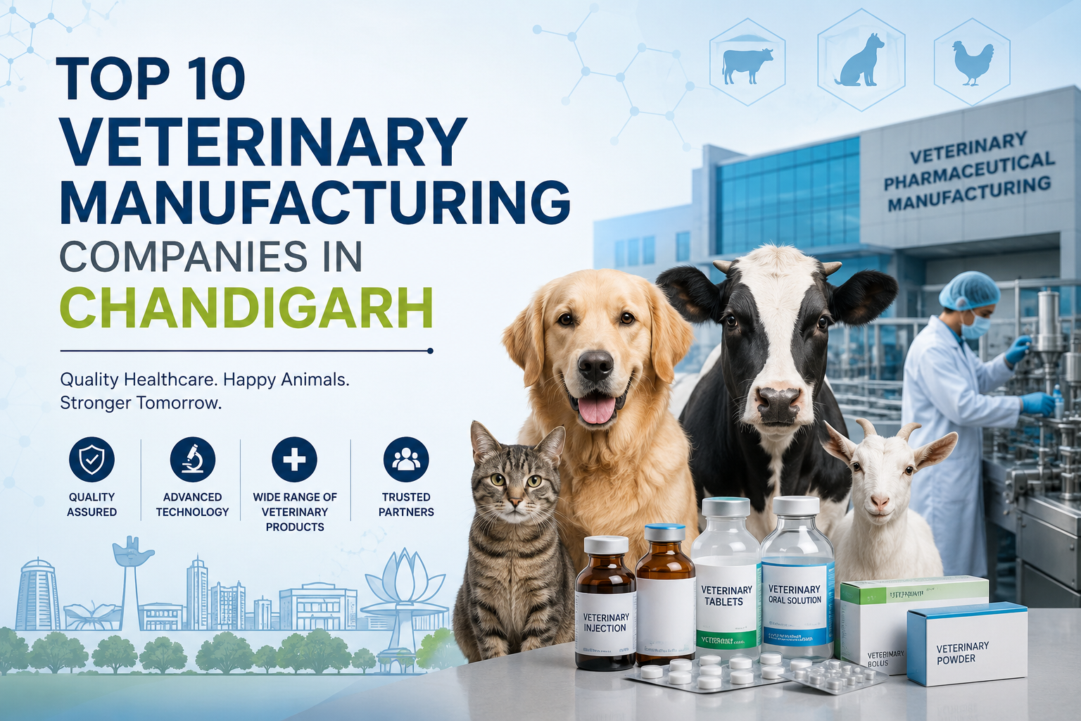 Top 10 Veterinary Manufacturing Companies in Chandigarh - Uniray Lifesciences