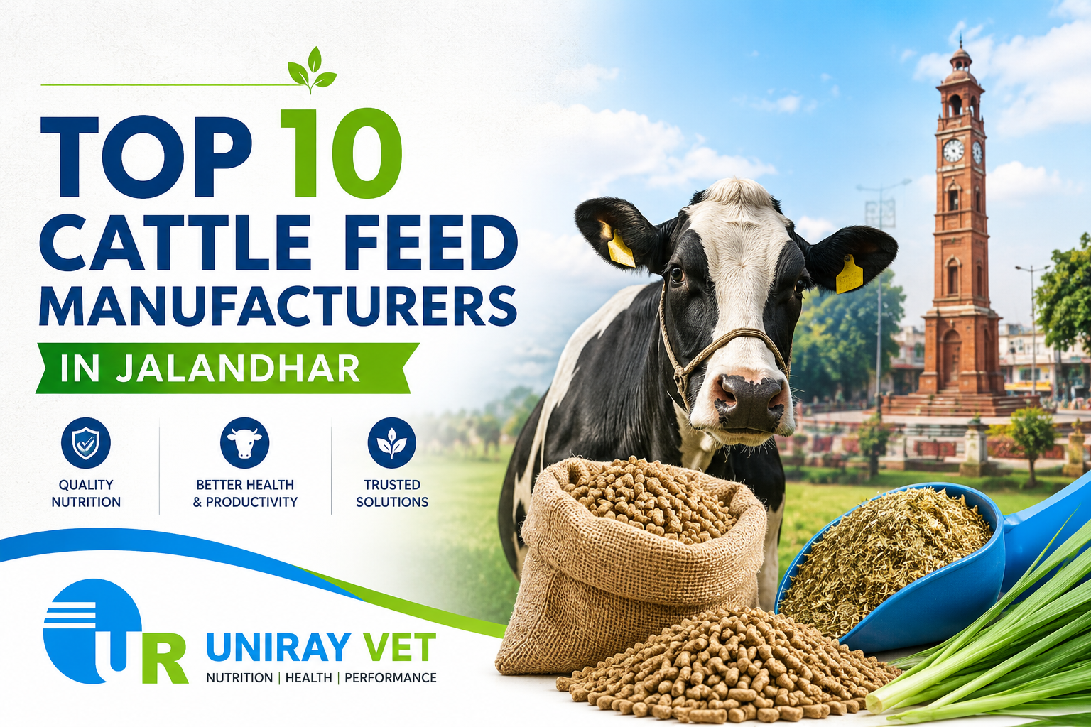Top 10 Cattle Feed Manufacturers in Jalandhar - Uniray Lifesciences