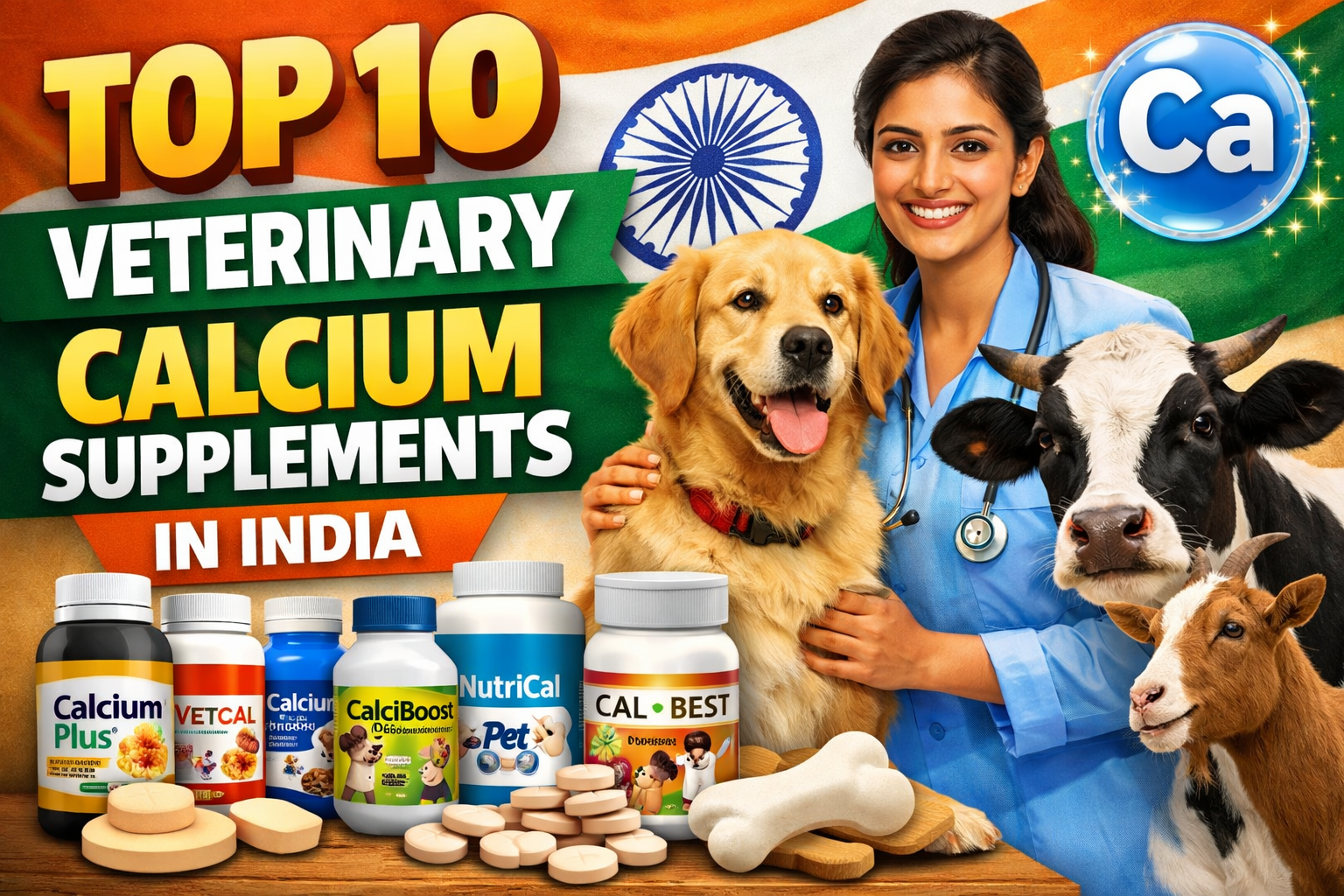 Top 10 Veterinary Calcium Supplements In India - Uniray Lifesciences