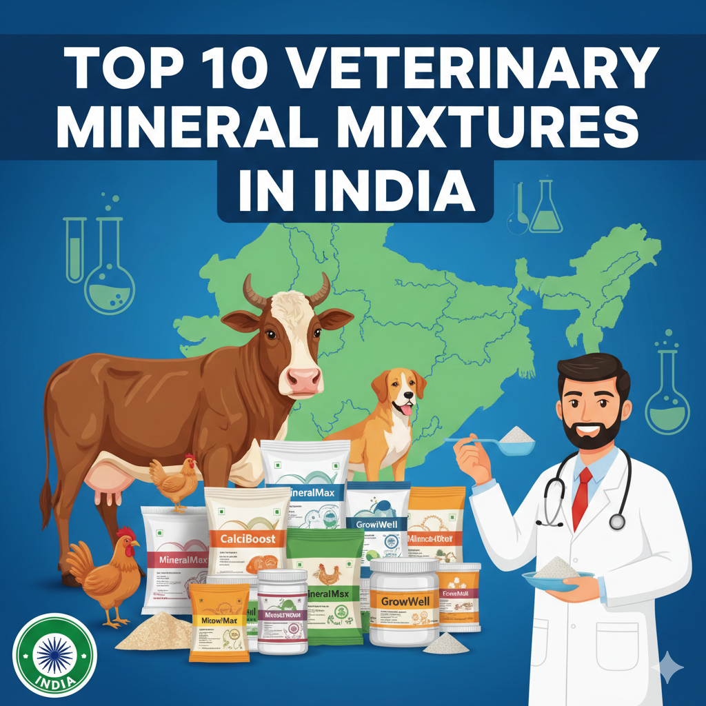 Top 10 Veterinary Mineral Mixture In India