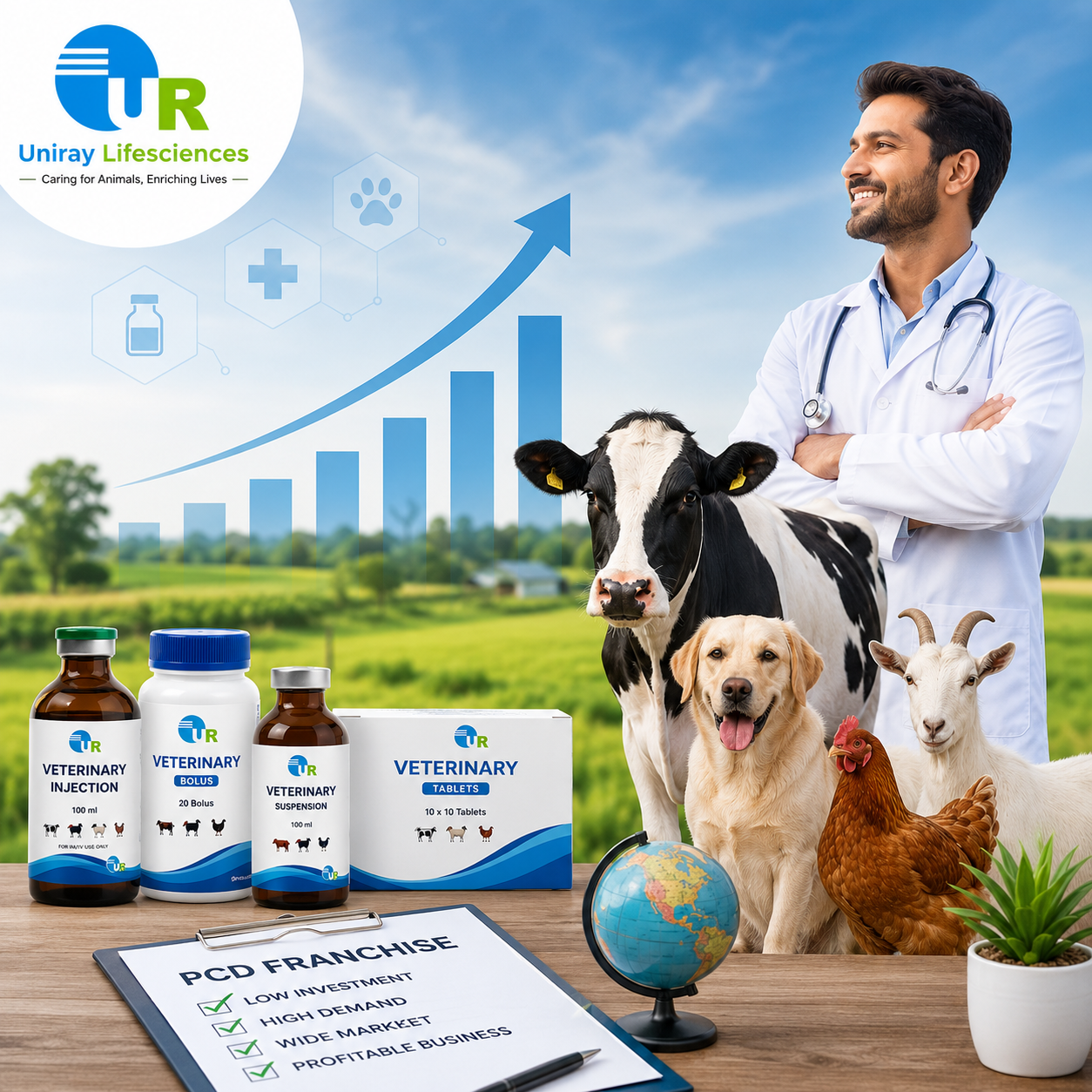 Veterinary PCD Franchise Business Scope