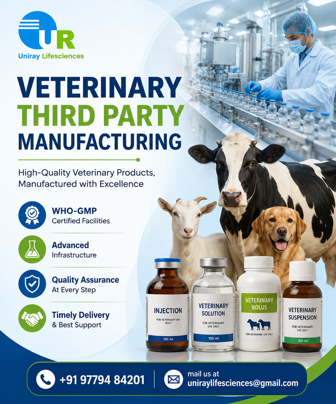 Veterinary Third Party Manufacturing